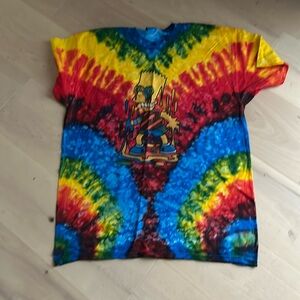 BART Simpson tie die shirt